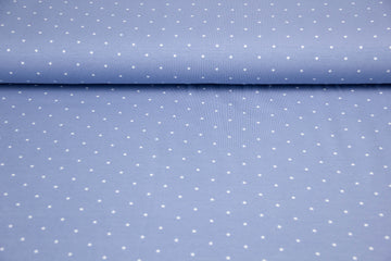 Jersey mit Sternen, basic, rauchblau, 0,5 m